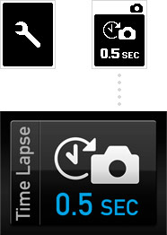 GoPro primary and BacPac screens
