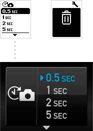 GoPro primary and BacPac screens