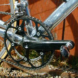 Less chainring than he started with