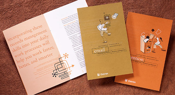 Chevron Retention Policy brochures